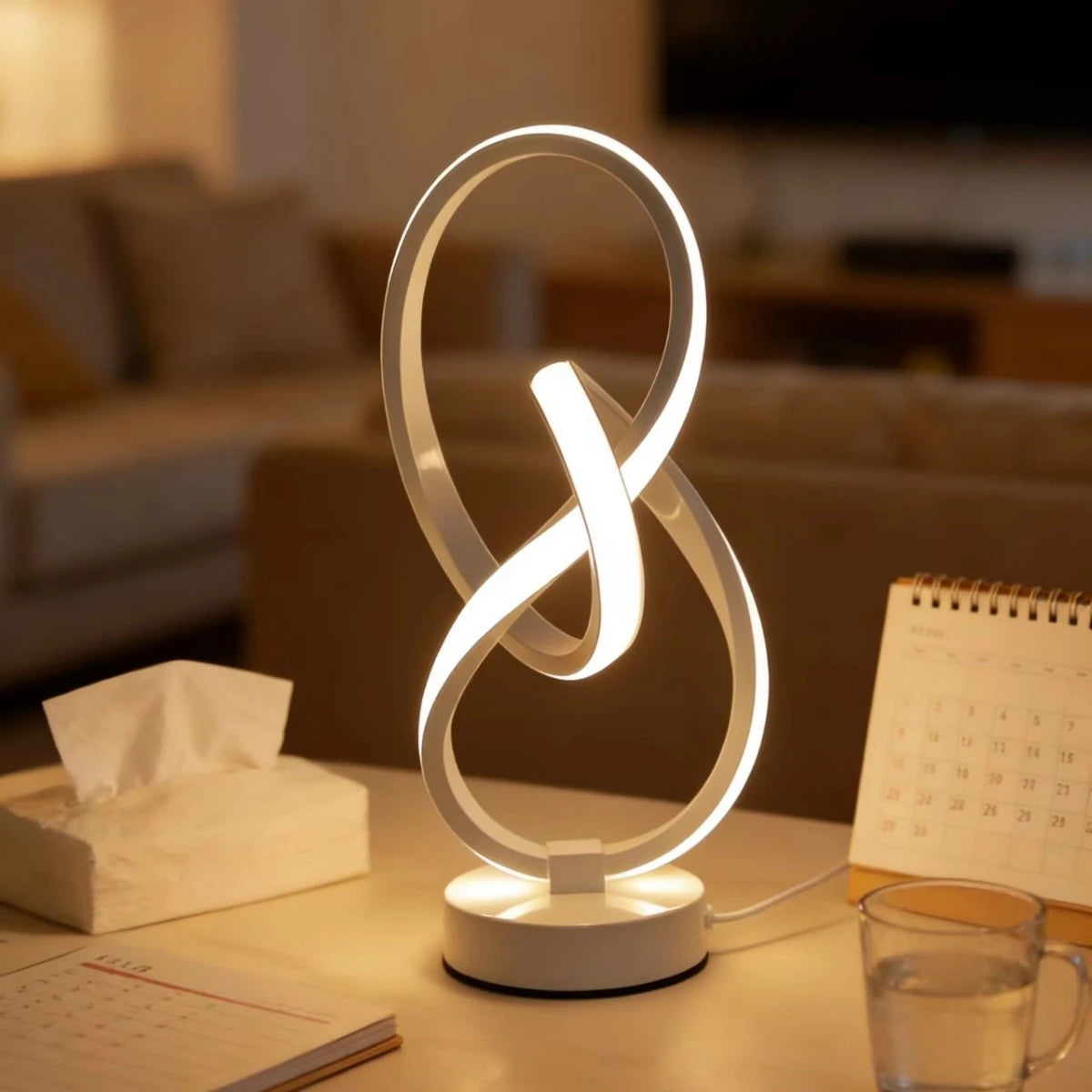 Lampe de Bureau LED USB 3 Couleurs