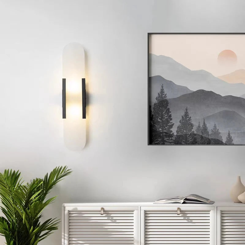 Applique Murale Marbre Haut et Bas