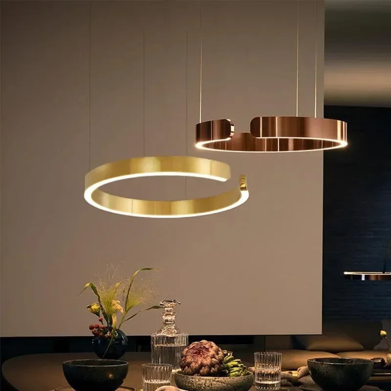 Suspension Luminaire Anneau LED