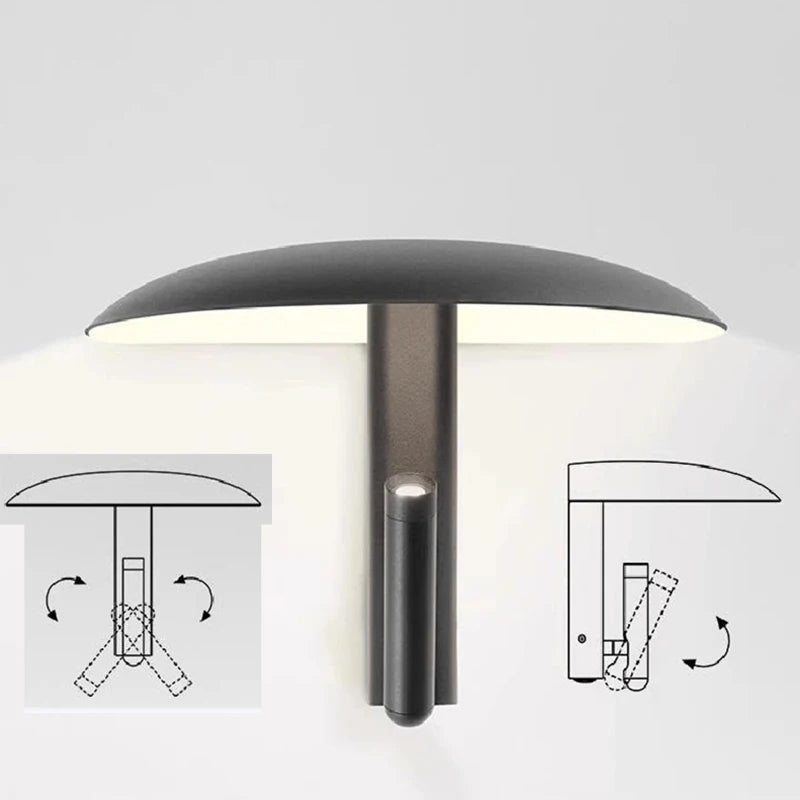 Applique Champignon LED Spot Pivotant
