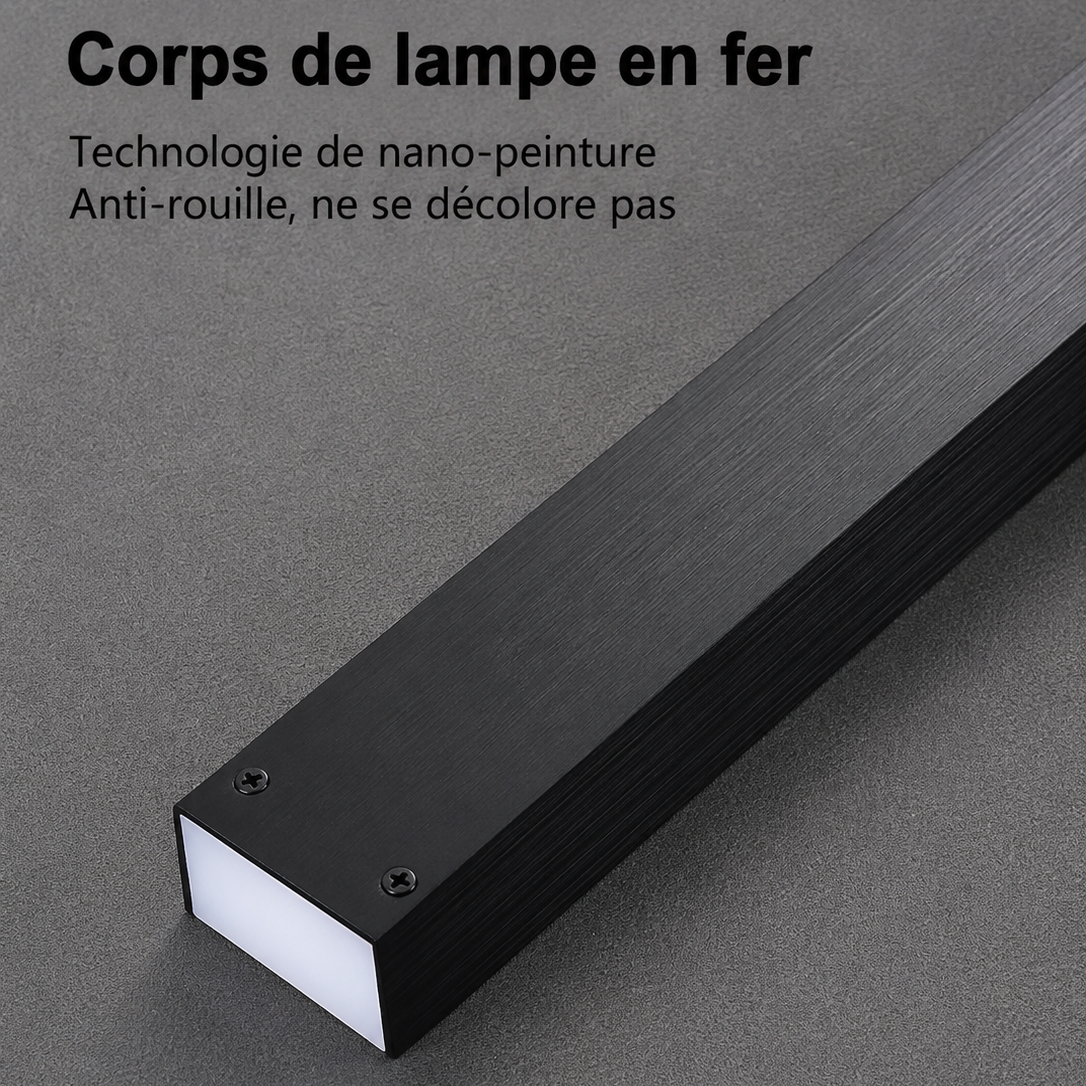Suspension LED Linéaire Design Nordique