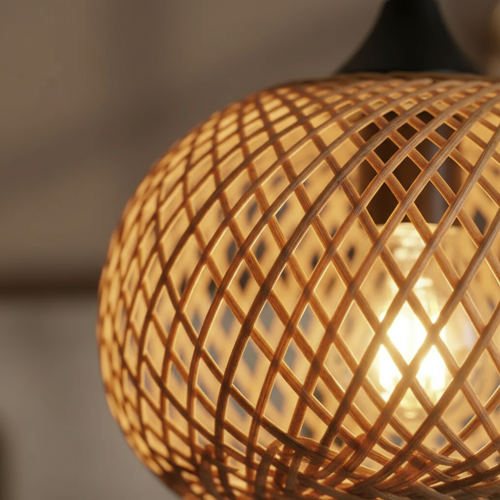 Suspension Luminaire Bambou