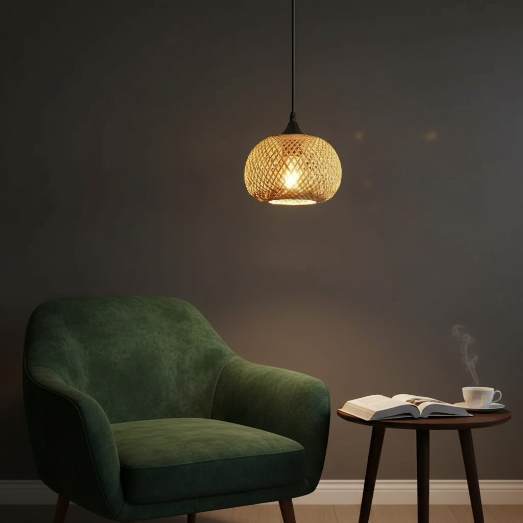 Suspension Luminaire Bambou