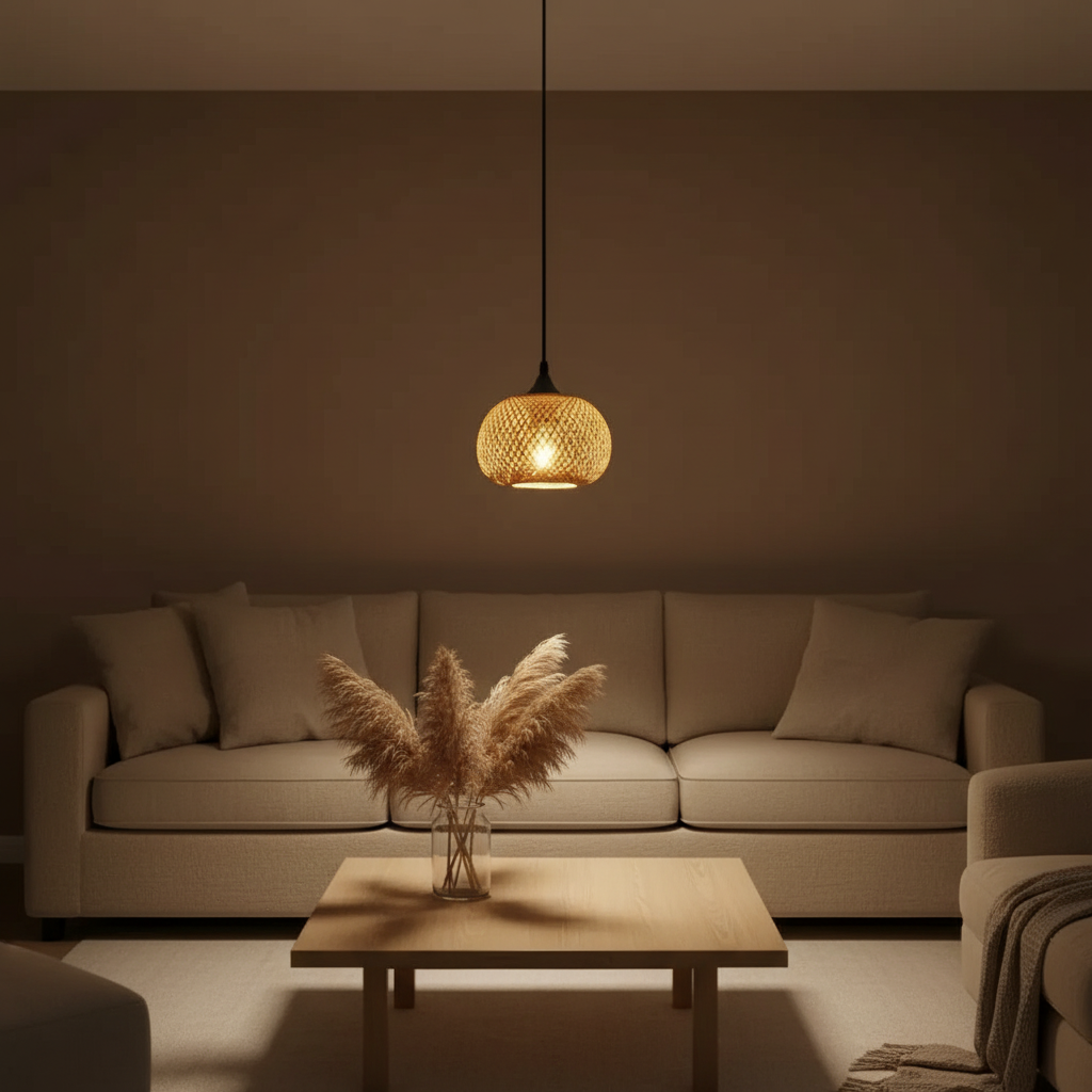 Suspension Luminaire Bambou
