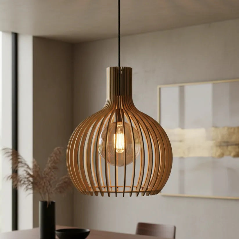 Suspension Bois Scandinave Froide