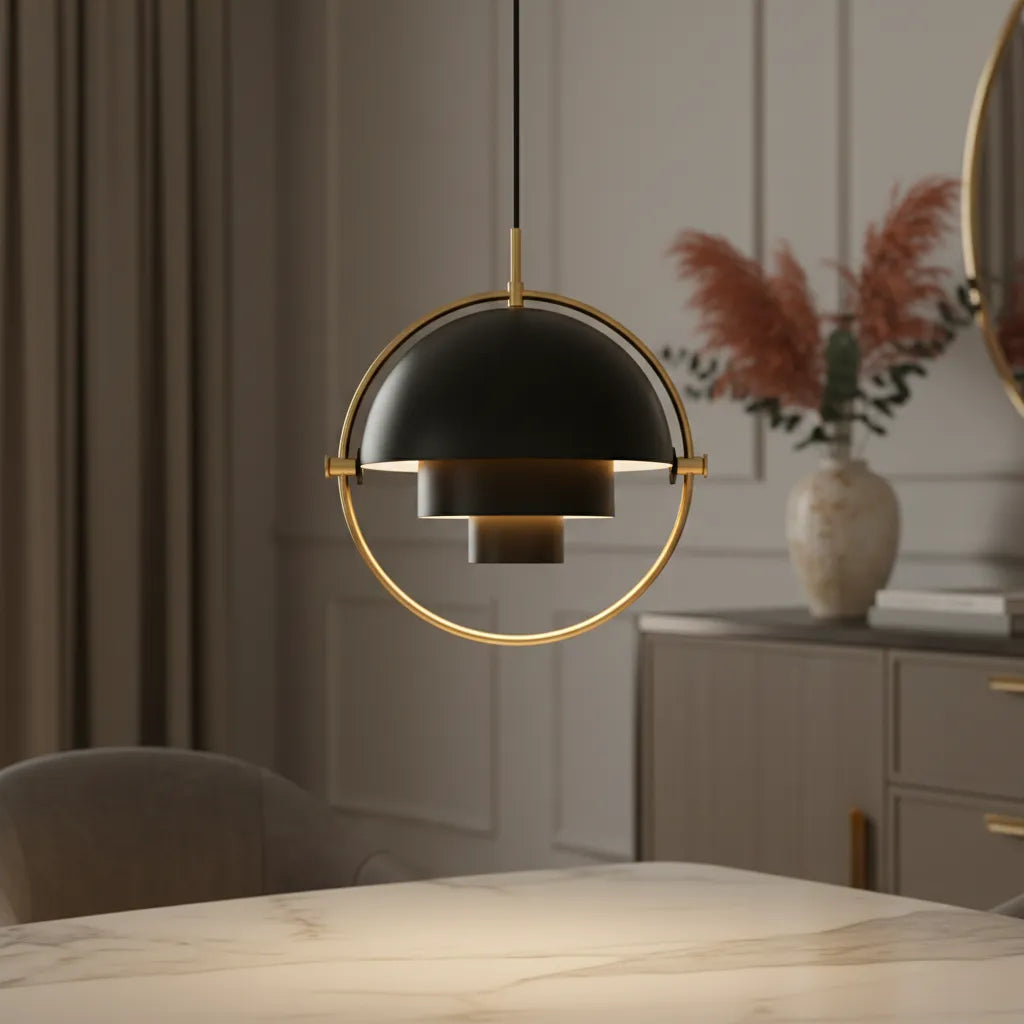 Suspension Luminaire Moderne Noir