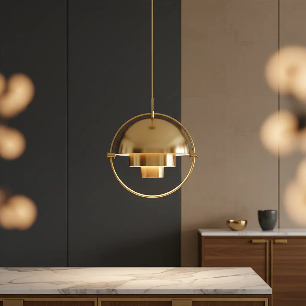 Suspension Luminaire Moderne Or