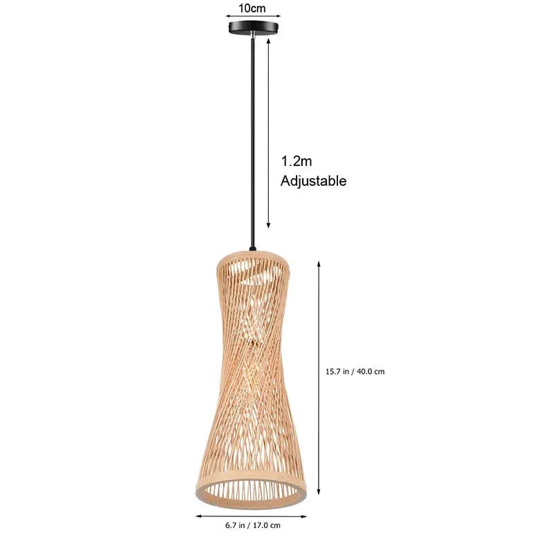 Suspension Luminaire en Bambou 