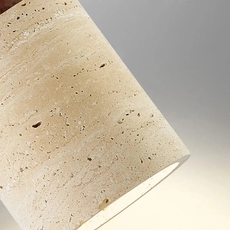 Suspension Pierre et Bois 