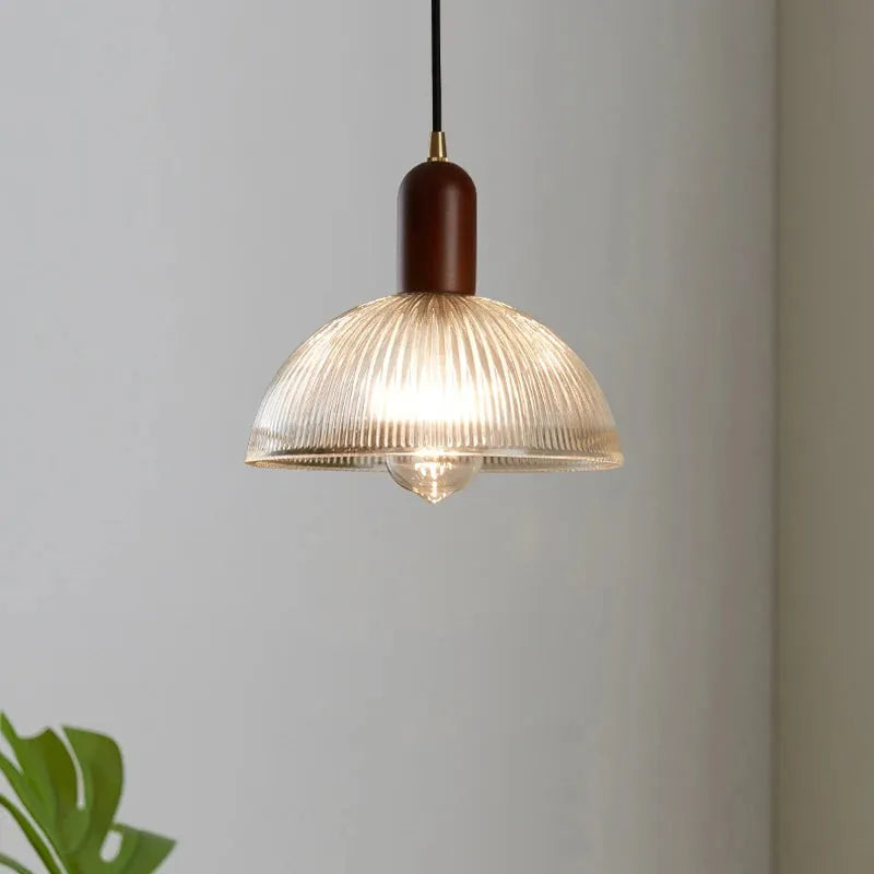 Suspension Vintage Verre 