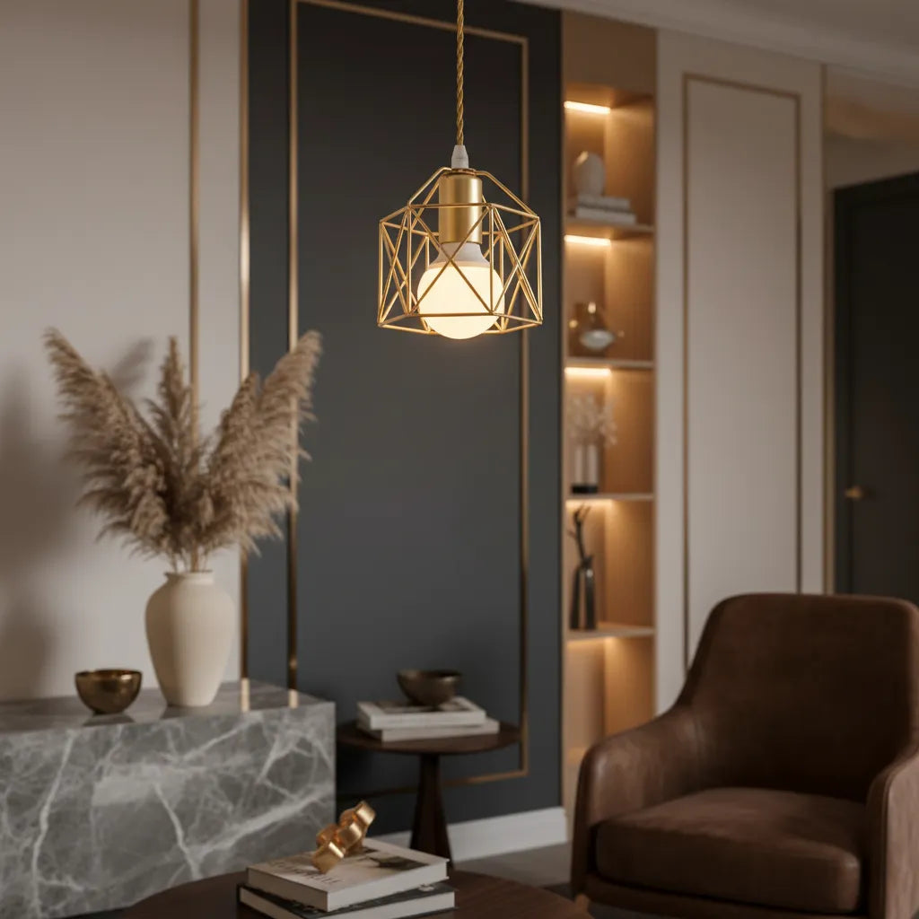 Suspension en Fer Or