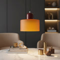 Suspension en Verre Vintage Orange - A