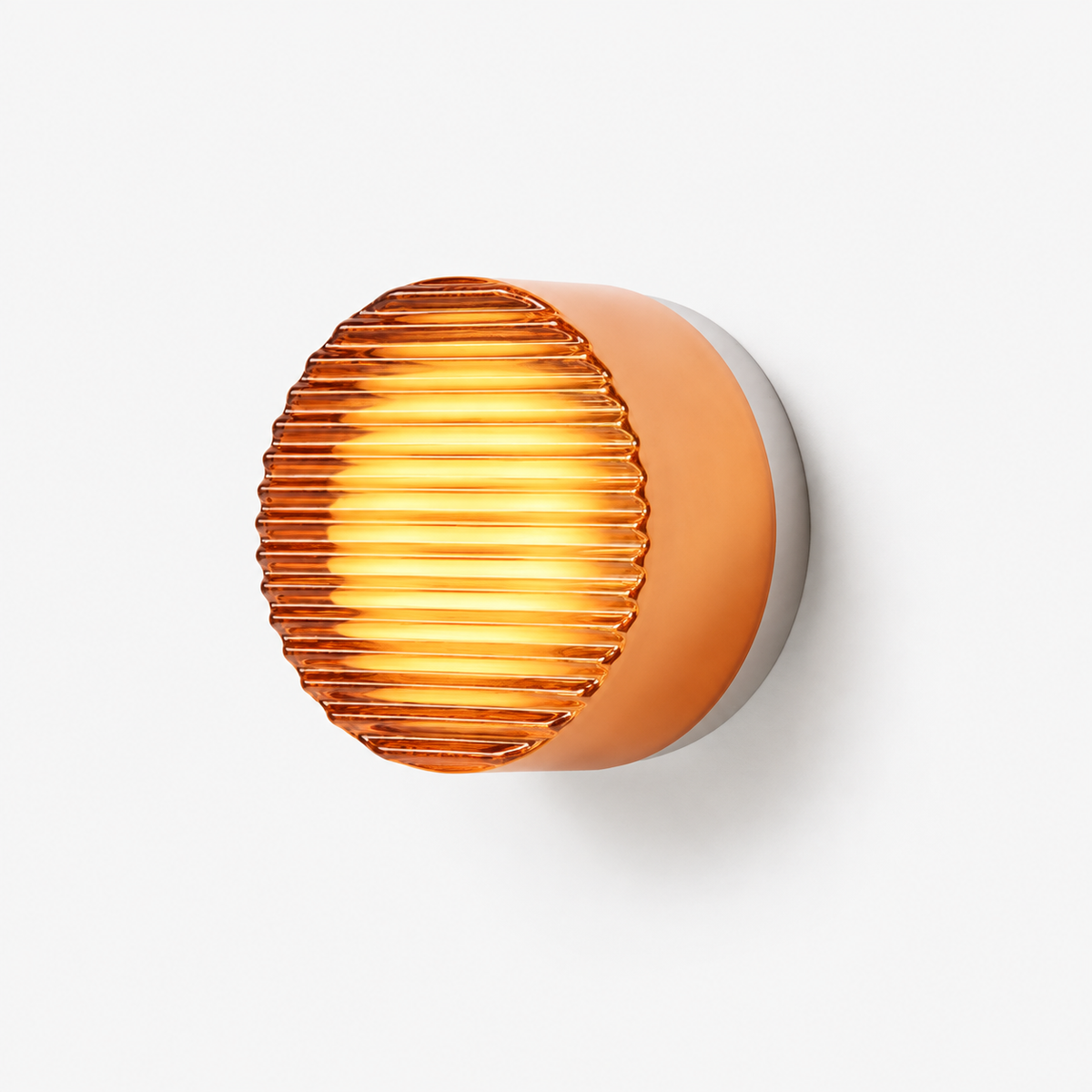 Applique Chambre Orange — photo produit fond gris (mural)