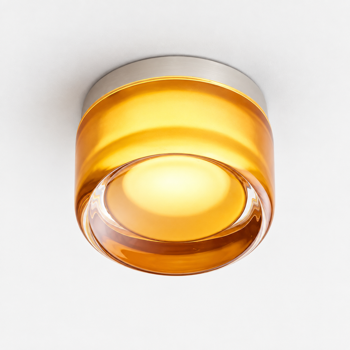 Applique Chambre Orange — photo produit fond gris (plafond)