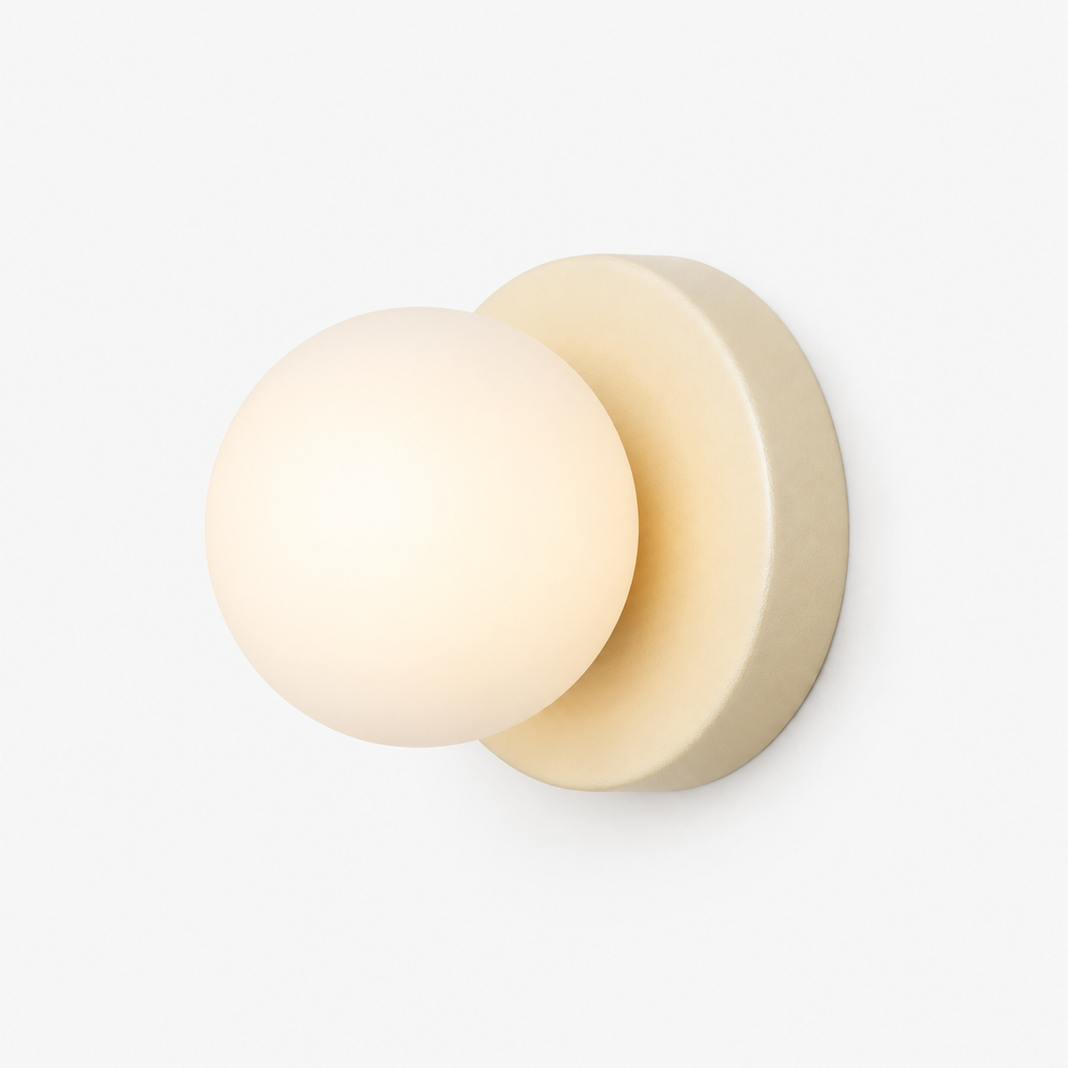 Applique Design Blanc — photo produit fond gris