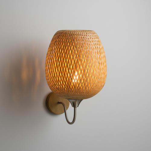 Applique Murale Bambou — photo produit fond gris