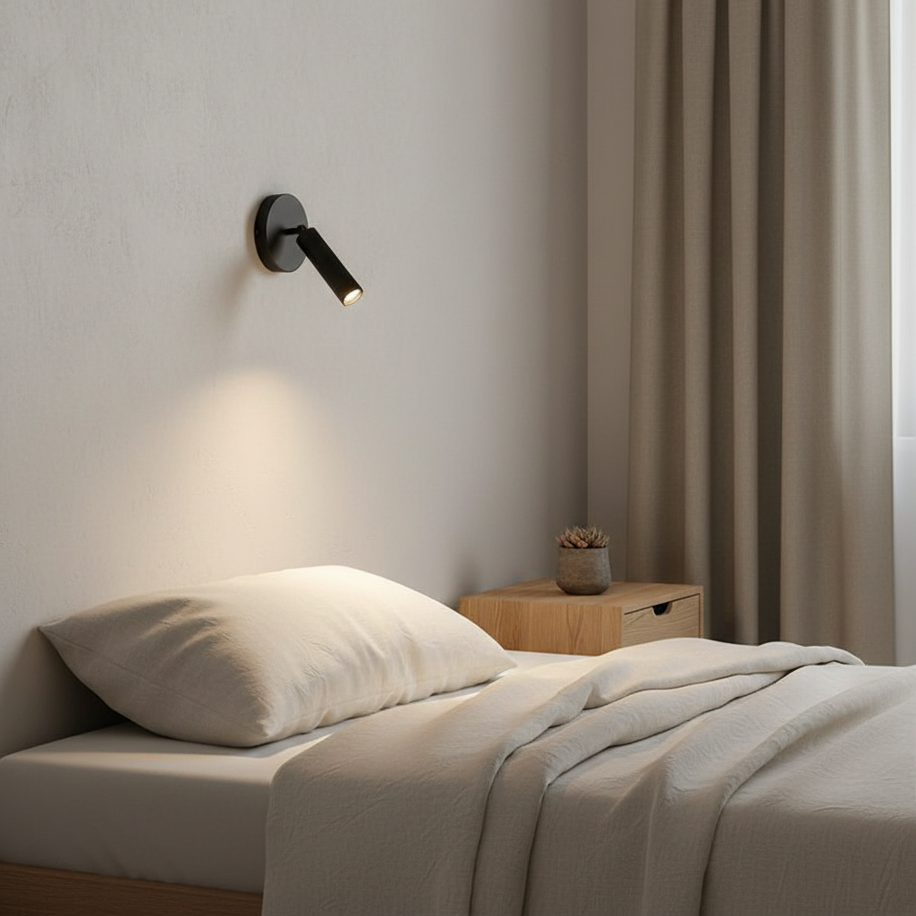Applique Murale LED Lecture — mise en situation chambre