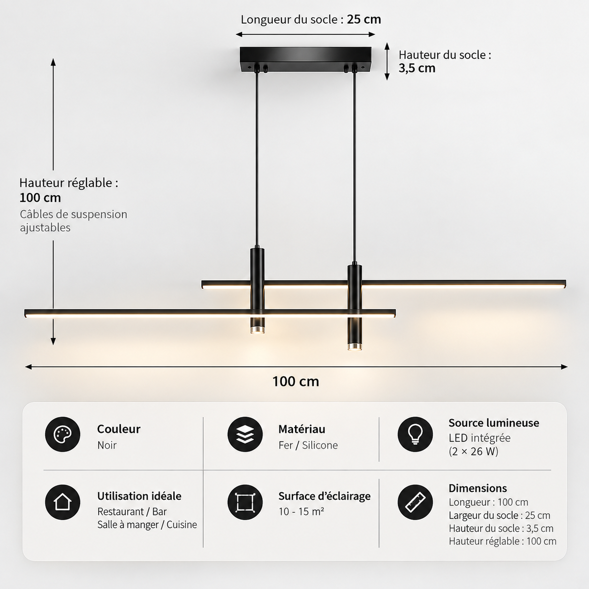 Suspension Longue