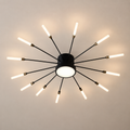 Plafonnier Sculptural Doré 20 LED