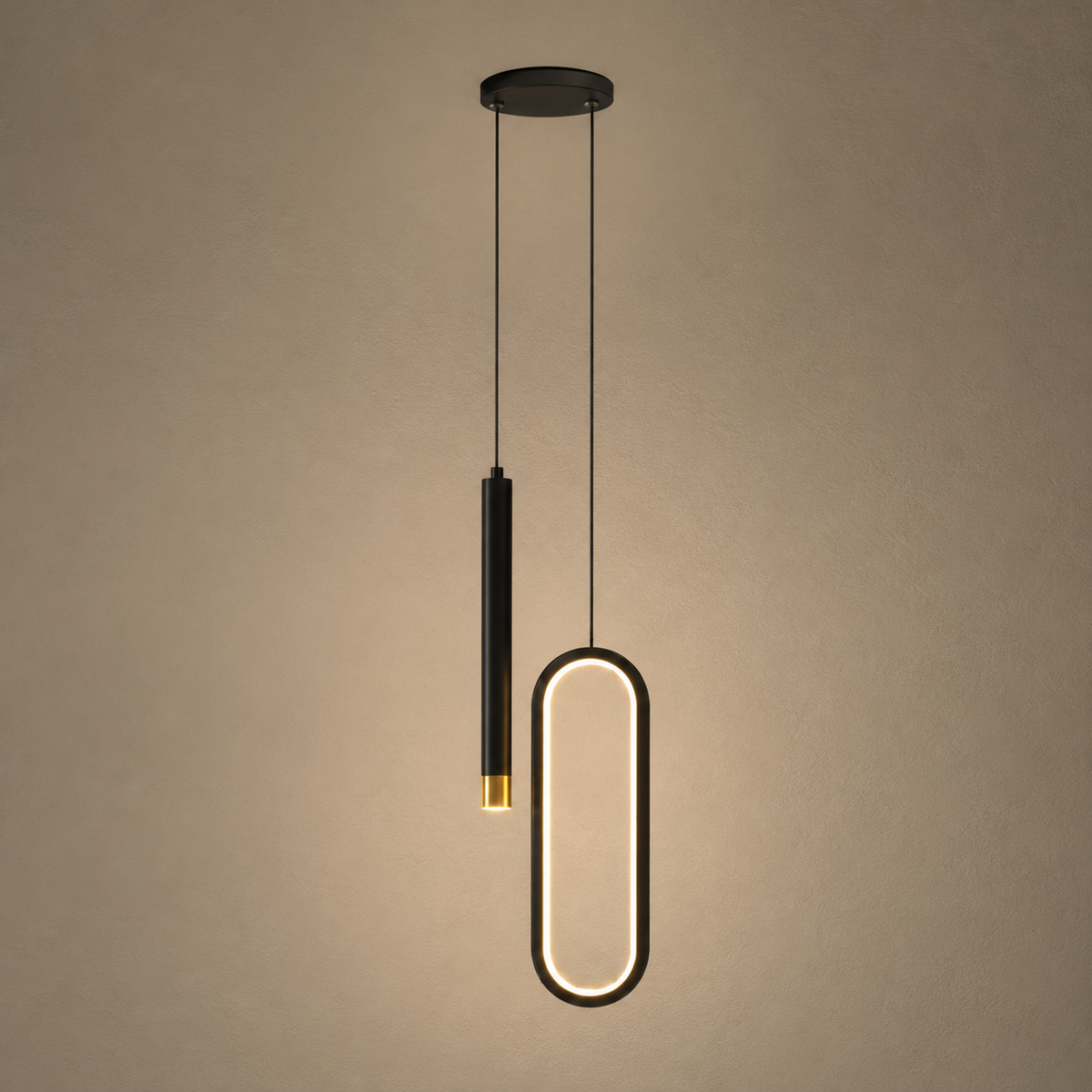 Suspension Double Tube LED