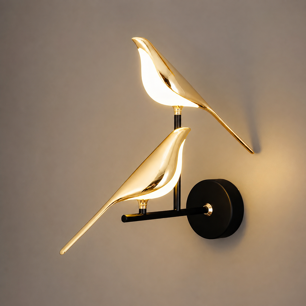 Applique Murale Oiseau Sculpture