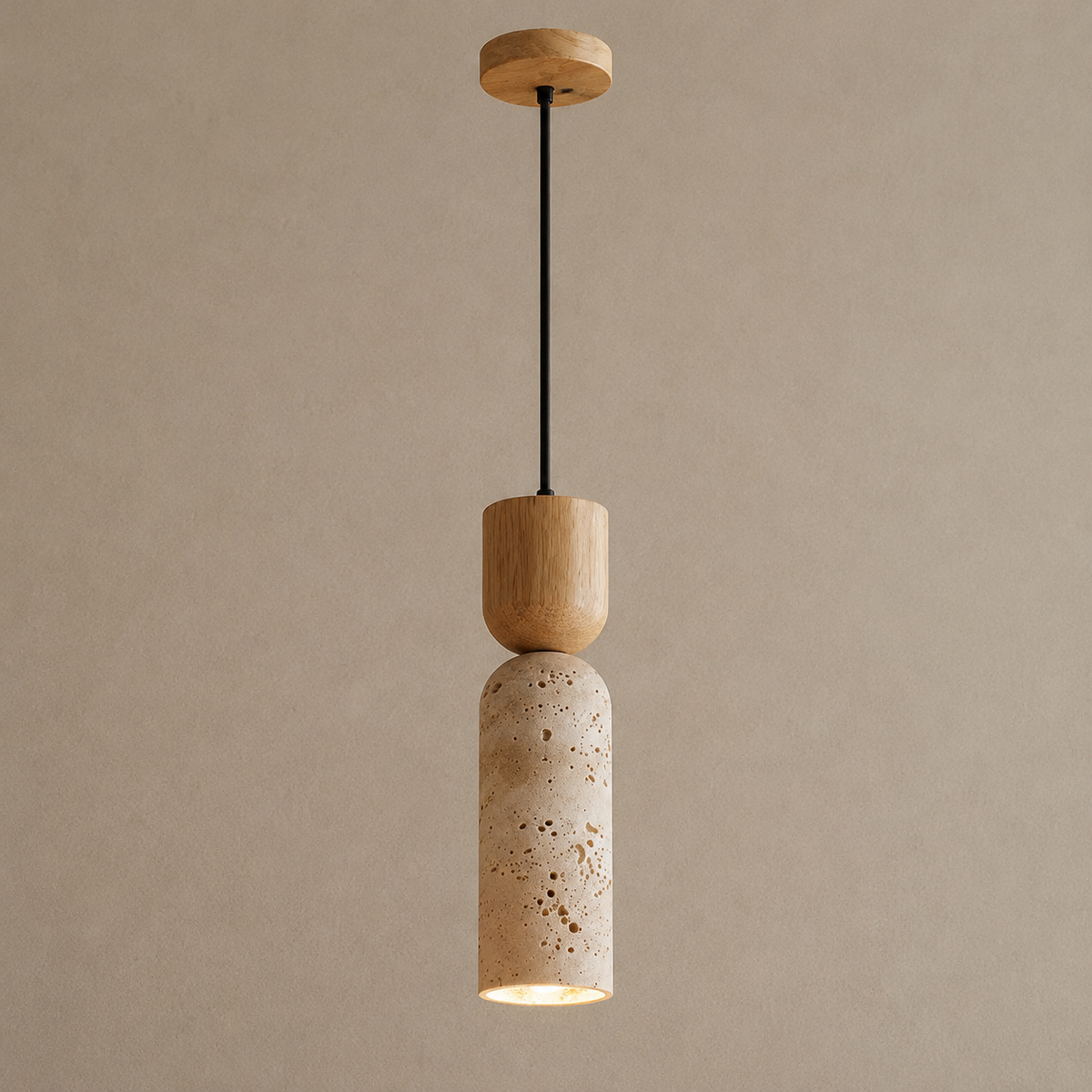 Suspension Pierre Naturelle Japonaise