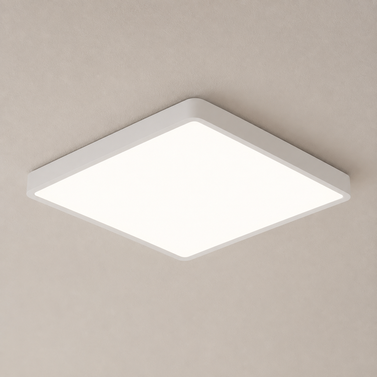 Plafonnier Carré LED Ultra-Plat