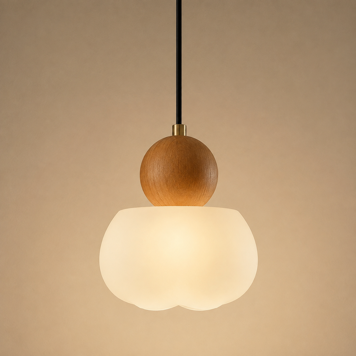 Suspension Scandinave Bois et Fer