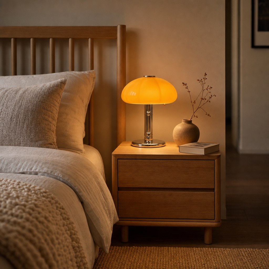 Lampe Cristal — mise en situation chambre