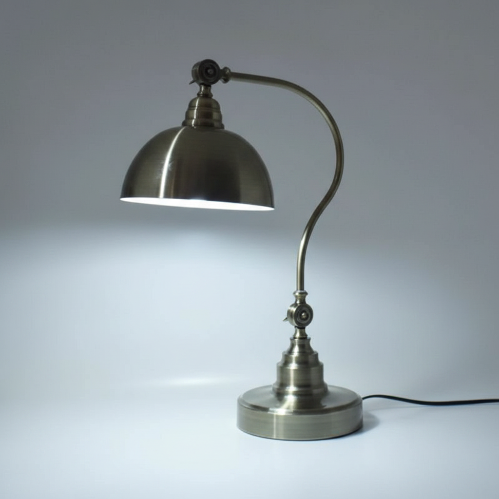 Lampe de Bureau Vintage — photo produit fond gris