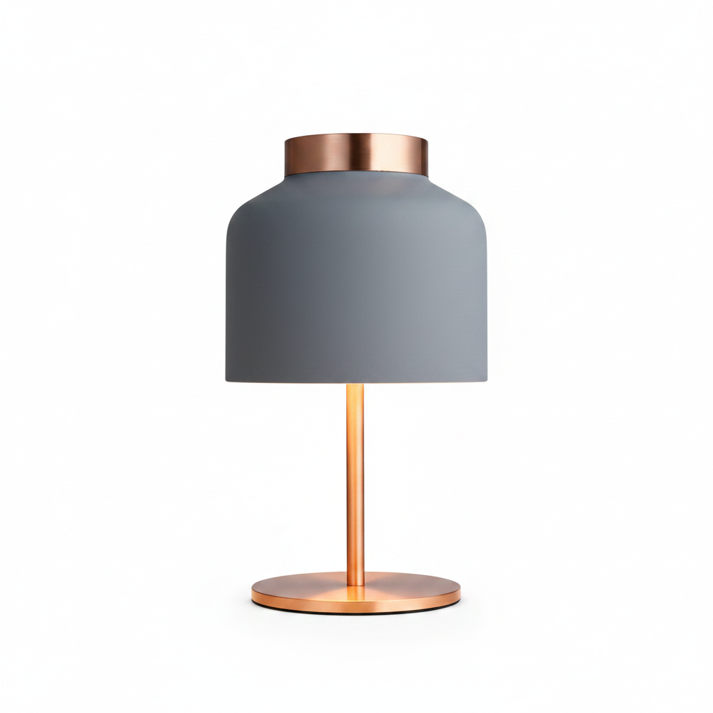 Lampe de Chevet Design Nordique – Abat-jour Inclinable, 3 Coloris — photo produit professionnelle fond blanc