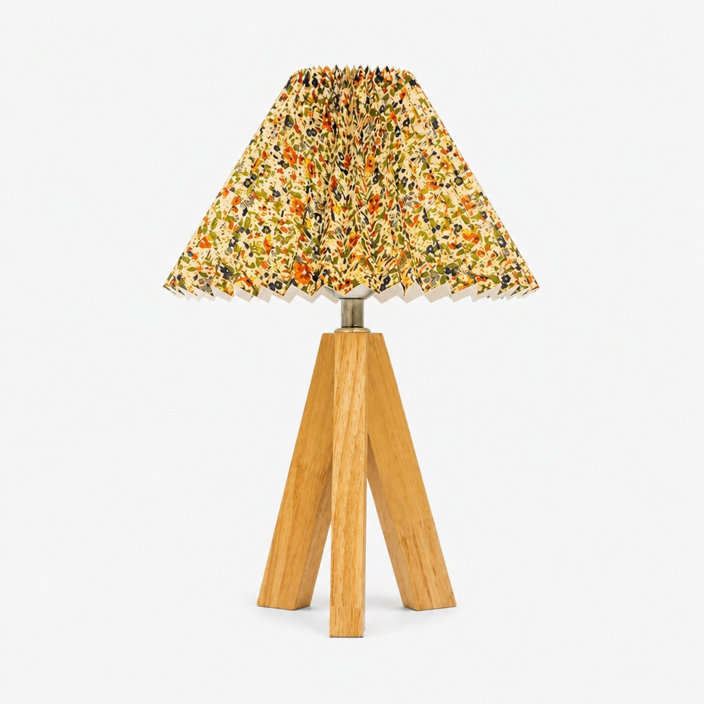 Lampe de Chevet USB Bambou Dimmable B — photo produit fond gris