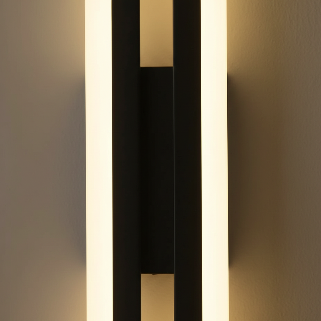 Lampe Design Murale — gros plan détail matière et finition