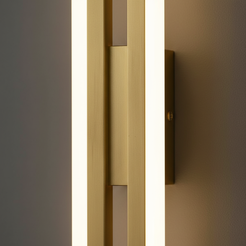 Lampe Design Murale — gros plan détail matière et finition