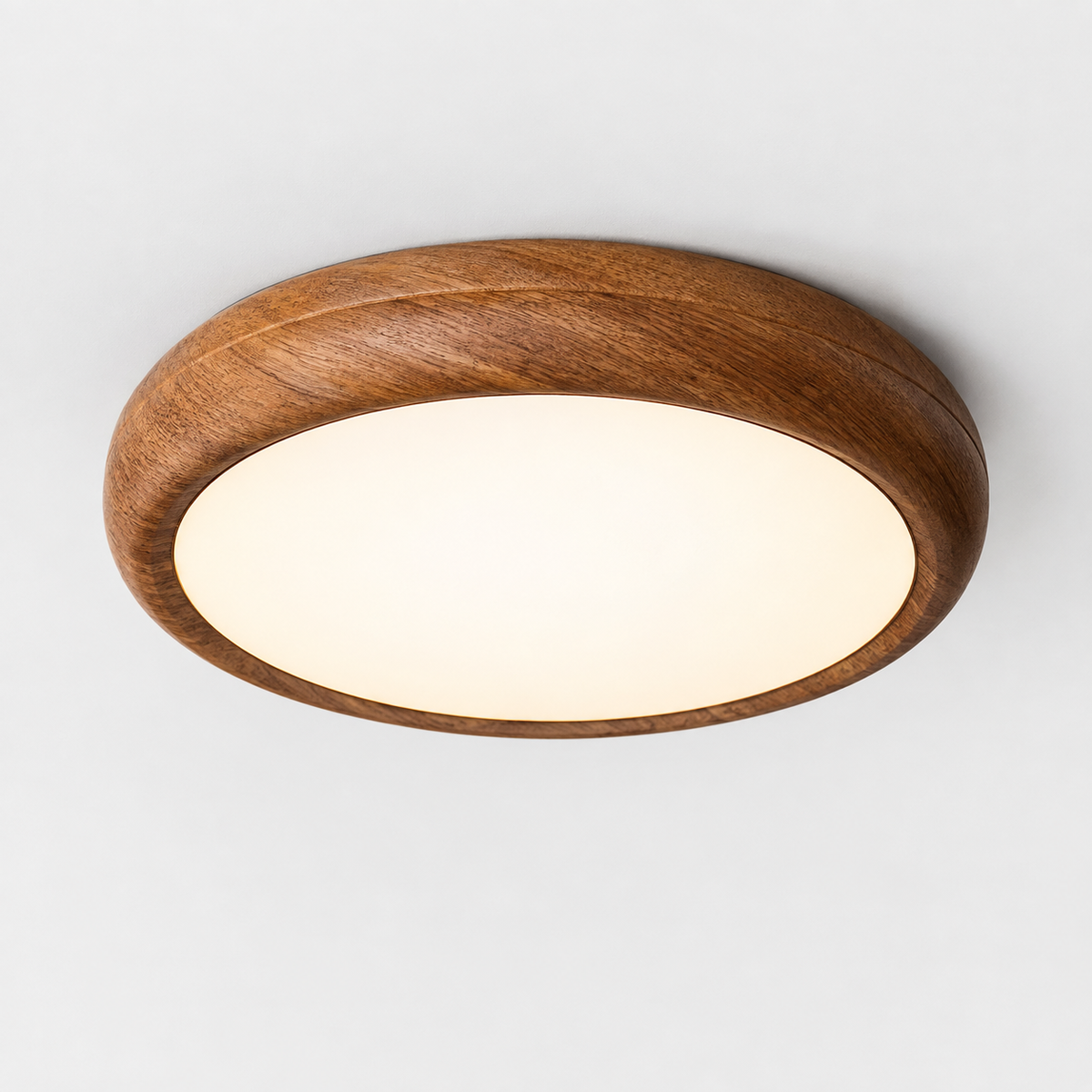 Plafonnier Chambre 30cm Blanc Froid — photo produit fond gris