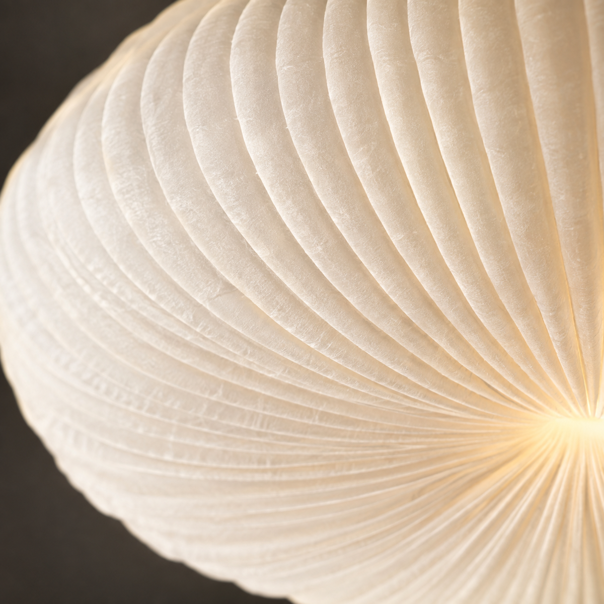Plafonnier LED 30cm — gros plan détail matière