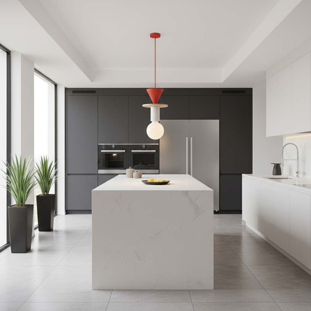 Suspension Bois Nordique — mise en situation cuisine