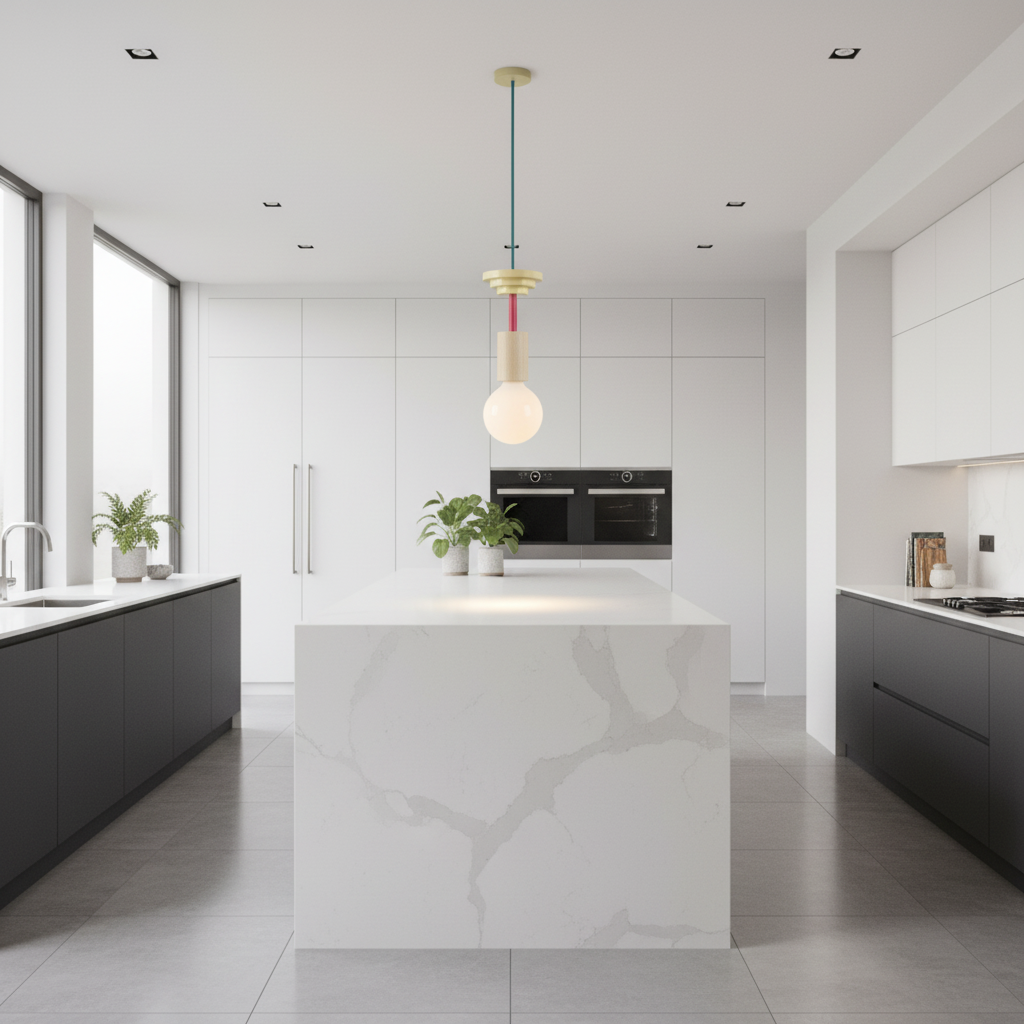 Suspension Bois Nordique — mise en situation cuisine