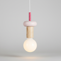 Suspension Bois Nordique — photo produit fond gris