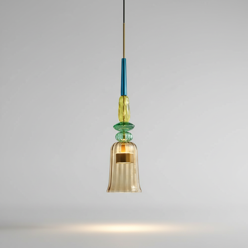 Suspension Verre Candy — photo produit fond gris